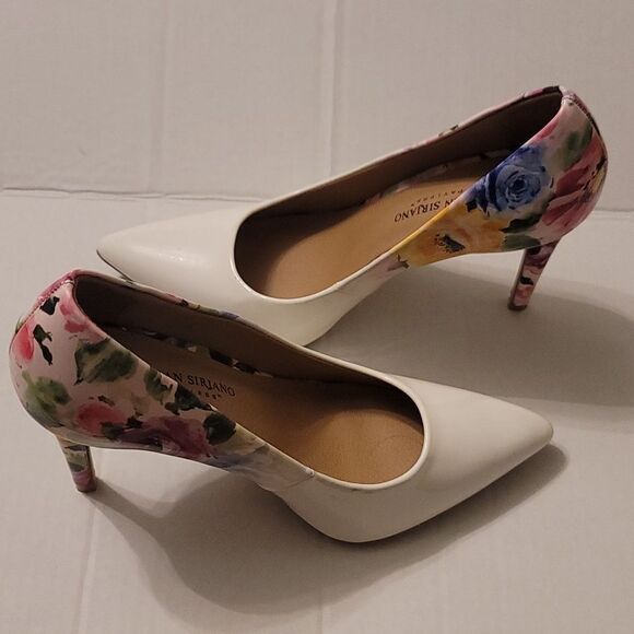 CHRISTIAN SORIANO FOR PAYLESS FLORAL HEELS PUMP - Picture 7 of 16
